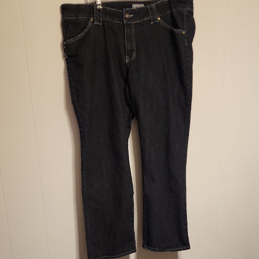 At Last Women's Boot Cut Jeans - Black